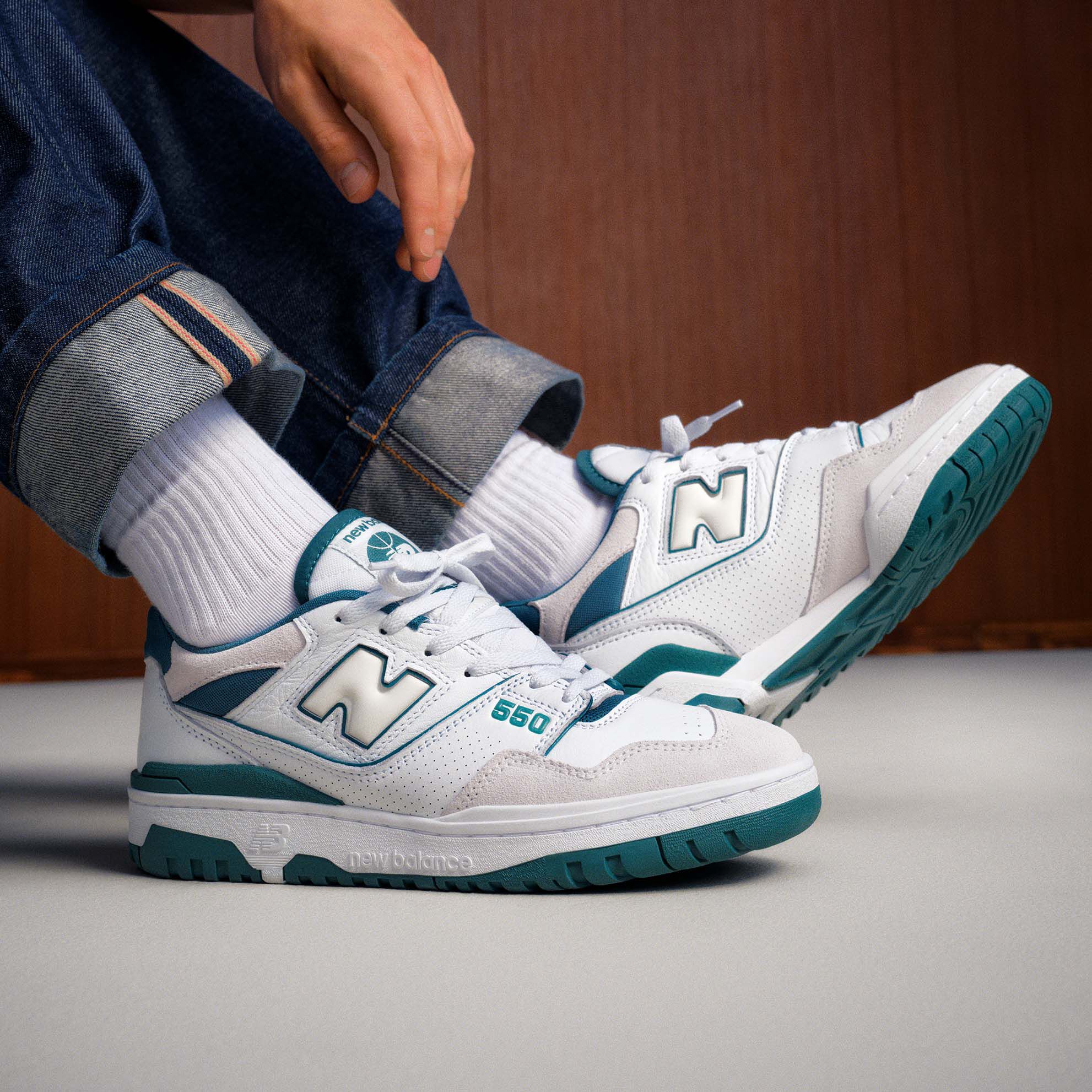 New balance discount 550 refletivo